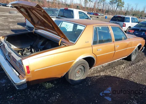 1978 Chevrolet Impala z USA, uszkodzony, nr VIN 1L69U8S312240